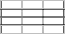 Modern Glass Garage Door Model 8800 - OTT Garage Doors & Service