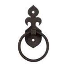 Fleur-de-Lis Hammered Knockers Designer Steel Garage Doors, OTT Garage Doors & Service, Albuquerque