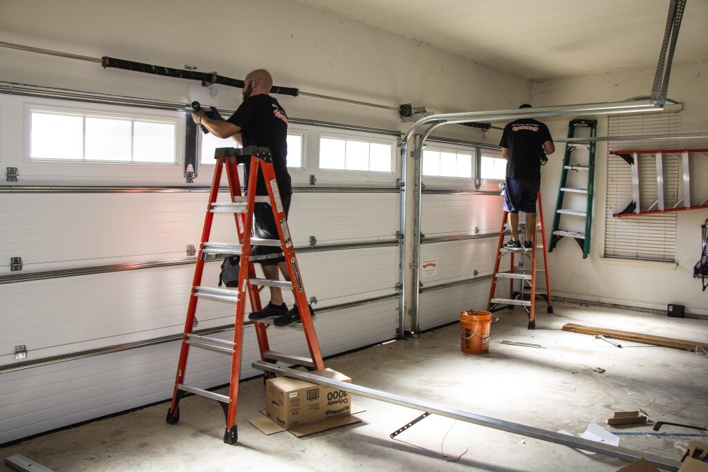 Installation Work 1 Garage Door Spring Repair & Replacement - Over the Top Garage Doors