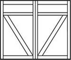 Carriage House Steel Garage Doors 6600, OTT Garage Doors & Service