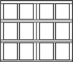 Carriage House Steel Garage Doors 9700 - Over the Top Garage Doors