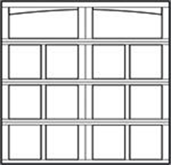 Carriage House Steel Garage Doors 9700 - Over the Top Garage Doors