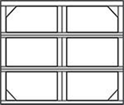 Carriage House Steel Garage Doors 9700 - Over the Top Garage Doors