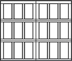 Carriage House Steel Garage Doors 9700 - Over the Top Garage Doors