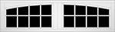 designer steel Somerton (8-pane) Designer Steel Garage Doors, OTT Garage Doors,, Albuquerque