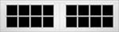 designer steel Stockton (8-pane) Designer Steel Garage Doors, OTT Garage Doors,, Albuquerque