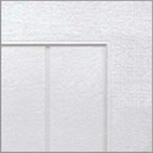 9510-standard-white Designer Steel Garage Doors, Model 8310, Albuquerque, NM